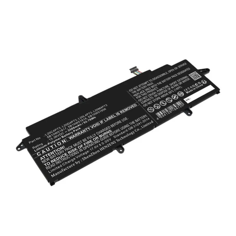 Batteria Lenovo L20C4P73 54Wh 3500mAh LiPo 15.36V ThinkPad X13 Gen 2