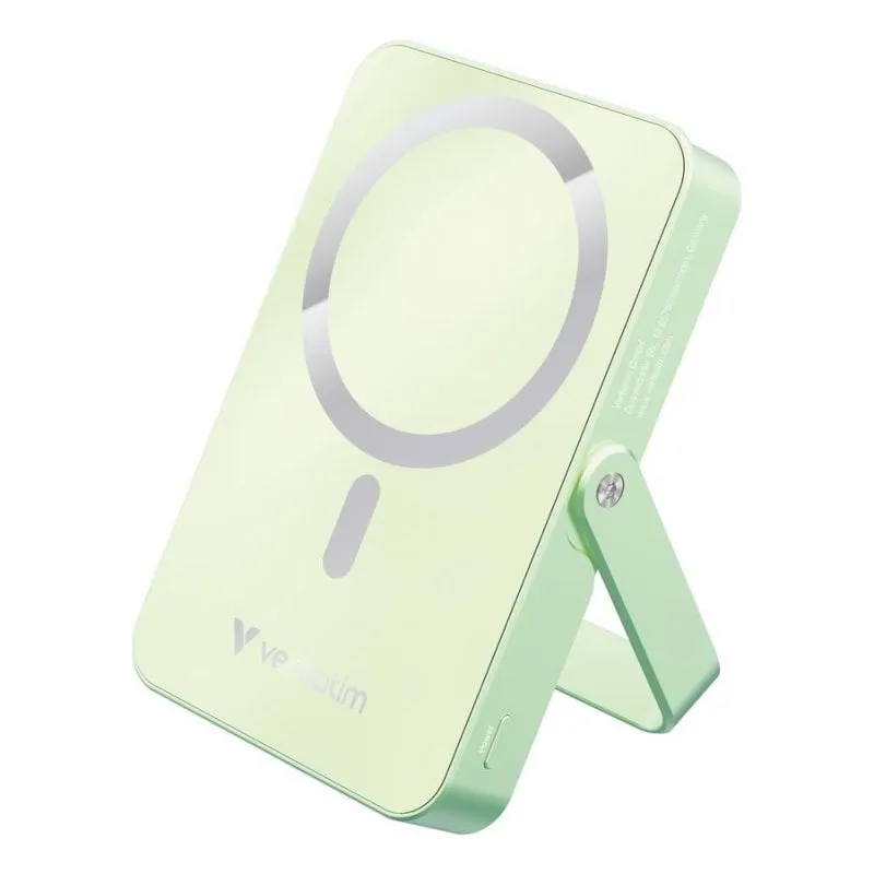 Batteria esterna Verbatim Charge 'n' Go Magnetic Wireless 10000 mAh 35 W Verde