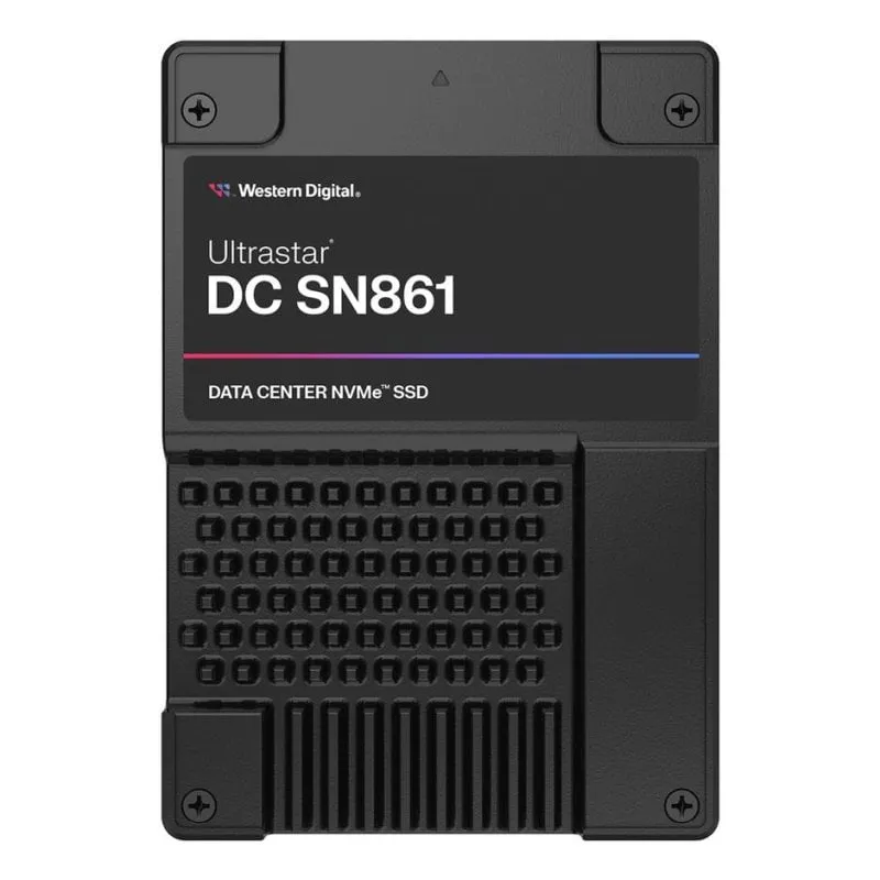 Disco Rigido Western Digital Ultrastar DC SN861 6,4 TB SSD U.2 13700 MB/s PCIe 5.0
