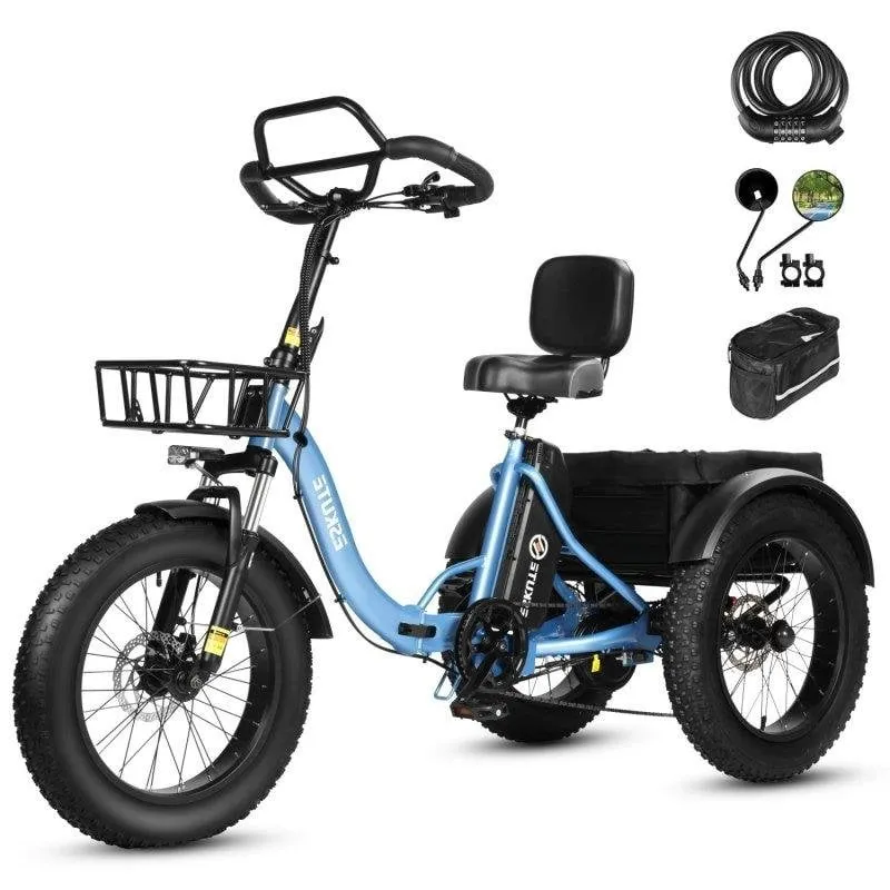 Bicicletta Elettrica Eskute T302 Pro 250W 48V 20.8Ah 20 pollici Blu