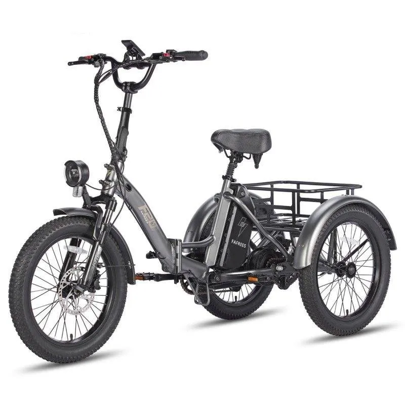 Bicicletta Elettrica Fafrees F20 Mate 250W 48V20ah 20" Freni a Disco Idraulici Grigio Piombo