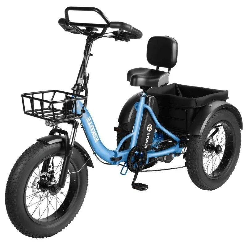 Bicicletta Elettrica Eskute T302 Pro 250W 48V 20.8Ah 20" Blu