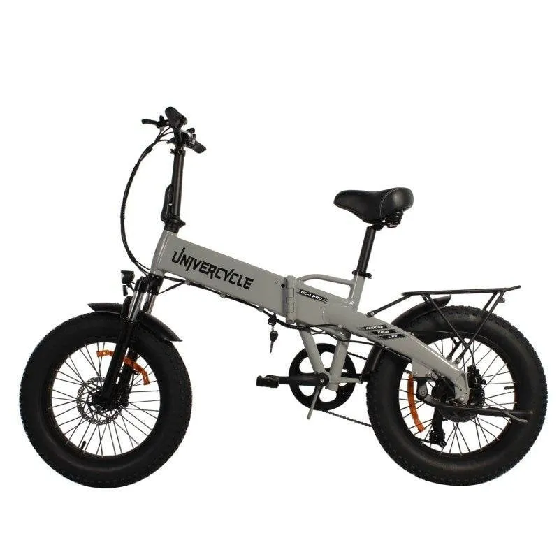 Bicicletta Elettrica Univercycle B1 20 pollici 350W Batteria 48V 13Ah Freni a Disco Idraulici Grigio