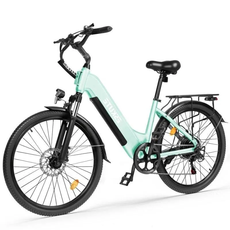 Bicicletta Elettrica Eskute C202 250W 48V 17.5Ah 26'' - Verde