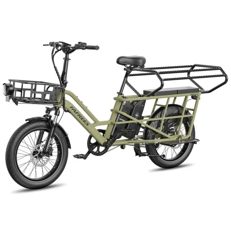 Bicicletta Elettrica Fafrees Ff20 Cuv 250W 48V30Ah 20" Freni a disco idraulici Verde