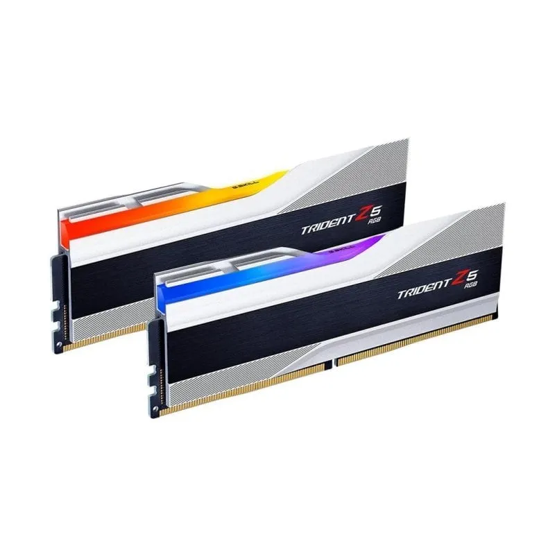 Memoria RAM G.Skill Trident Z5 RGB 64GB (2x32GB) DDR5 6000MHz CL32 Canale Doppio Dissipatore Multicolore