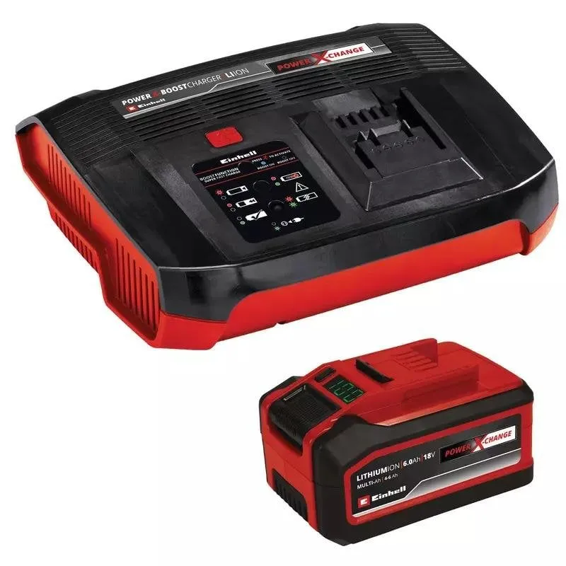 Caricatore di batteria Einhell 4512143 18 V 6 Ah Power X-Change