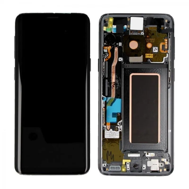 Schermo Galaxy S9 Grigio Titanio Ricambio Smartphone