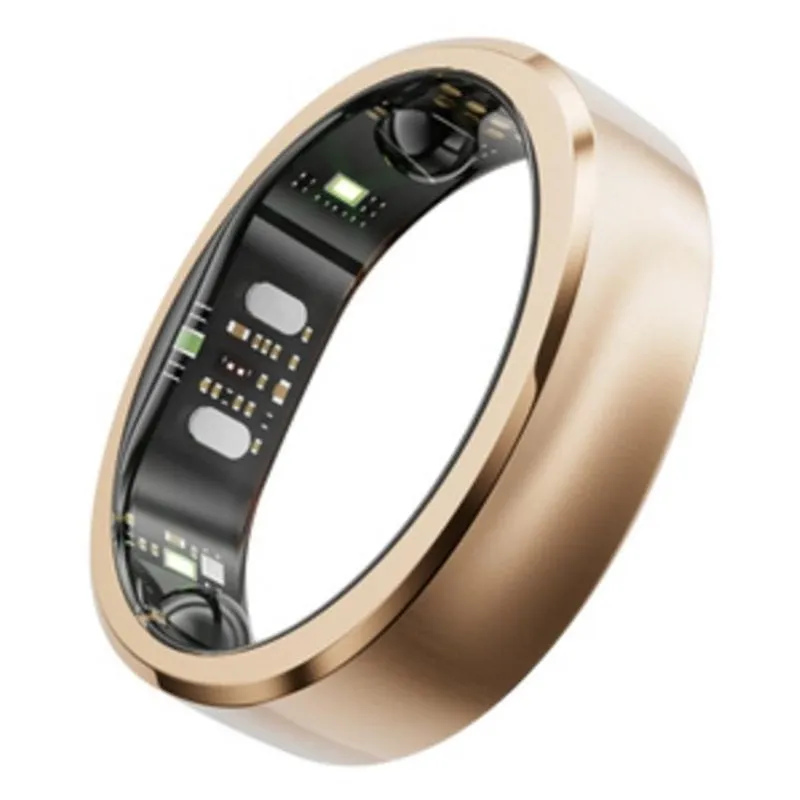 Anello intelligente RingConn Gen 3 taglia 9 Bluetooth 5.0 IP68 14 giorni iOS/Android Oro acciaio