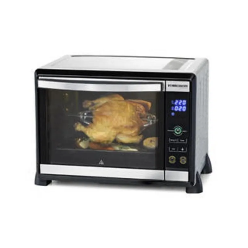 Fornetto Elettrico Rommelsbacher BGE 1580/E 30L 48,5cm Convezione Grill Touch Nero Inox