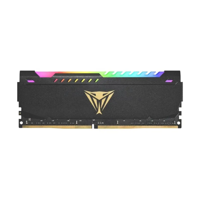 Memoria RAM Patriot Viper Steel 16GB 1x16GB DDR4 3200MHz CL19 RGB Nera