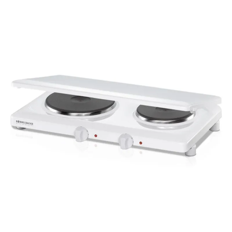 Piastra di cottura Rommelsbacher THL 2597/A 2 zone 2500W Bianca