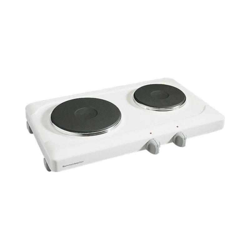 Piastra di cottura Rommelsbacher THS 2590 2 zone 2500W Bianca