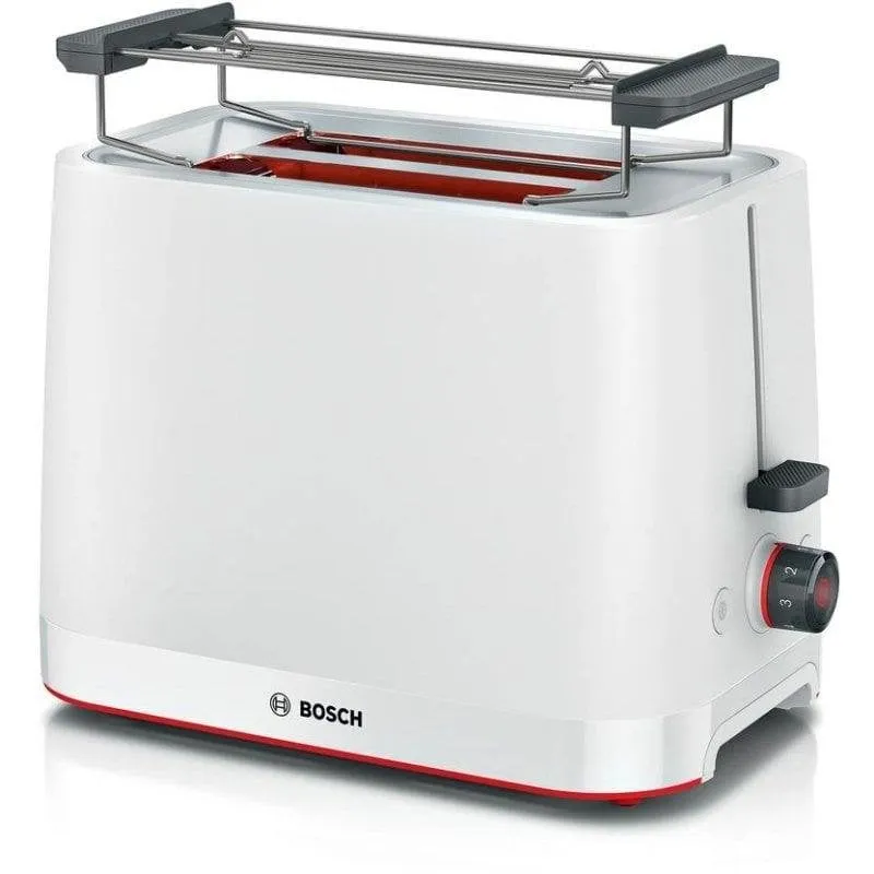 Tostapane Bosch TAT3M121 2 fessure 950 W Scongelamento Bianco