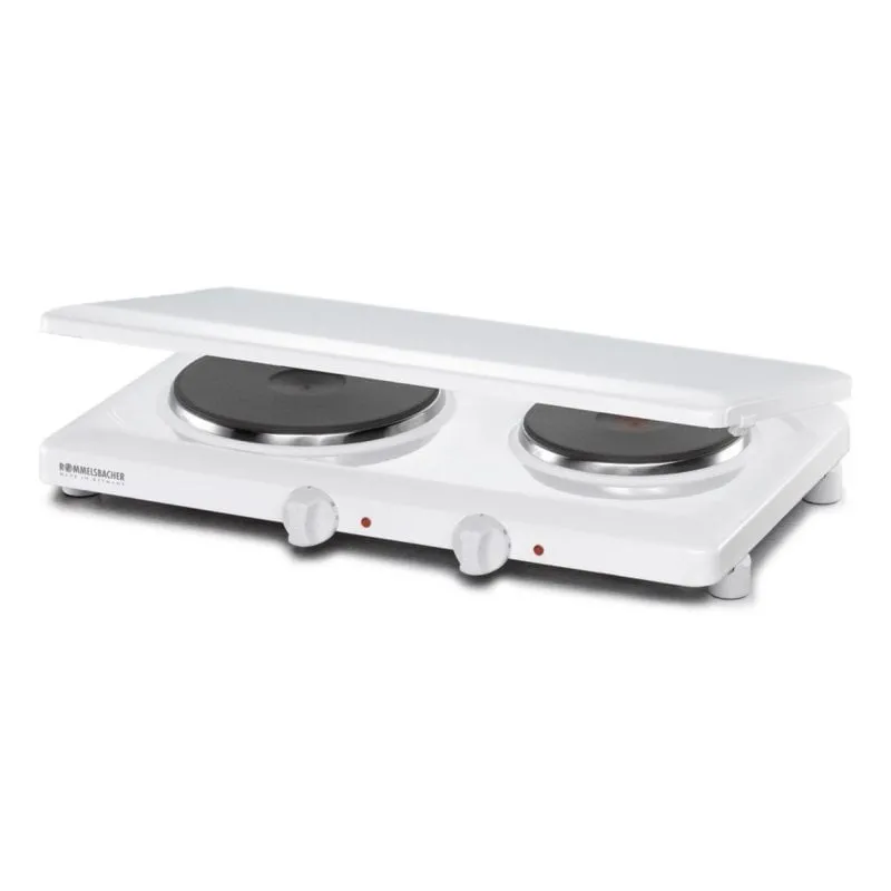 Piastra di cottura Rommelsbacher THL 3097/A 2 zone 3000W Bianca