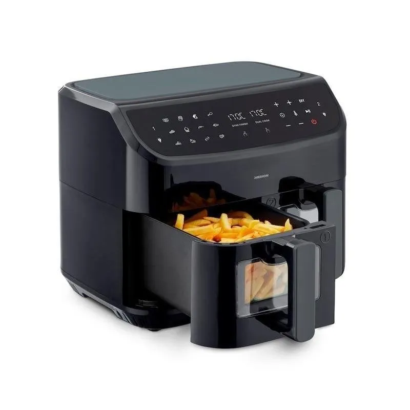 Friggitrice ad Aria Medion LIFE P20 Doppio Cestello 8,7 L 2600 W Touch