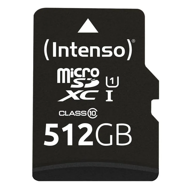 Scheda di memoria Intenso microSD 512GB UHS-I Performance CL10