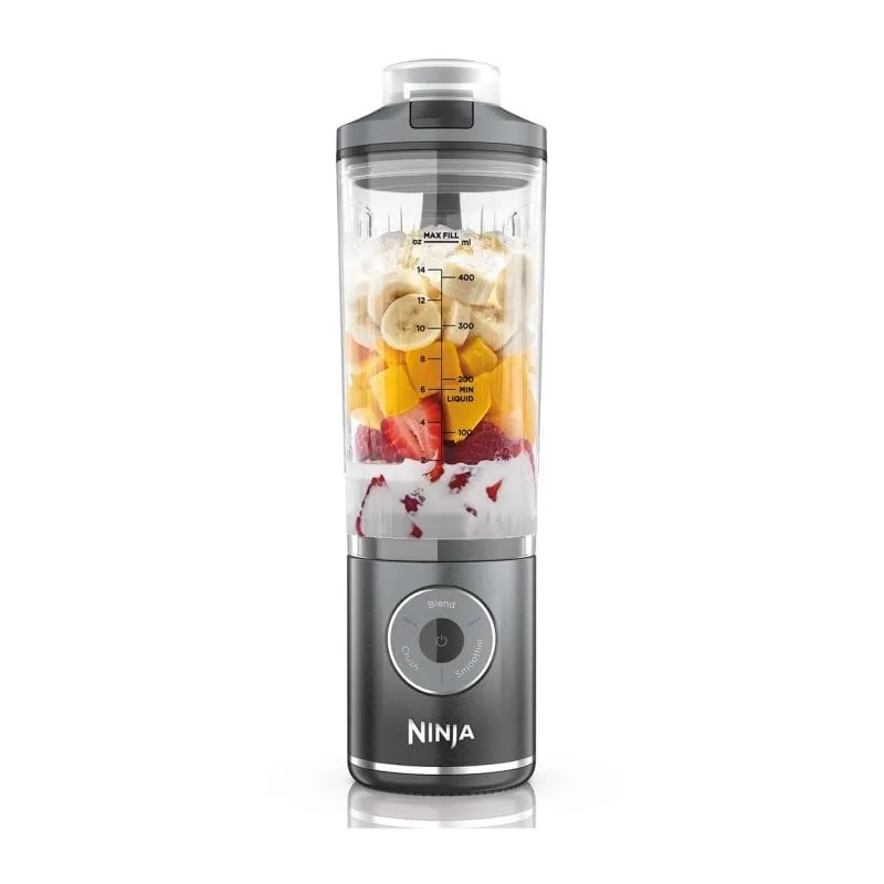 Frullatore portatile Ninja BC251EUGY Blast Max 0,57 L grigio trasparente