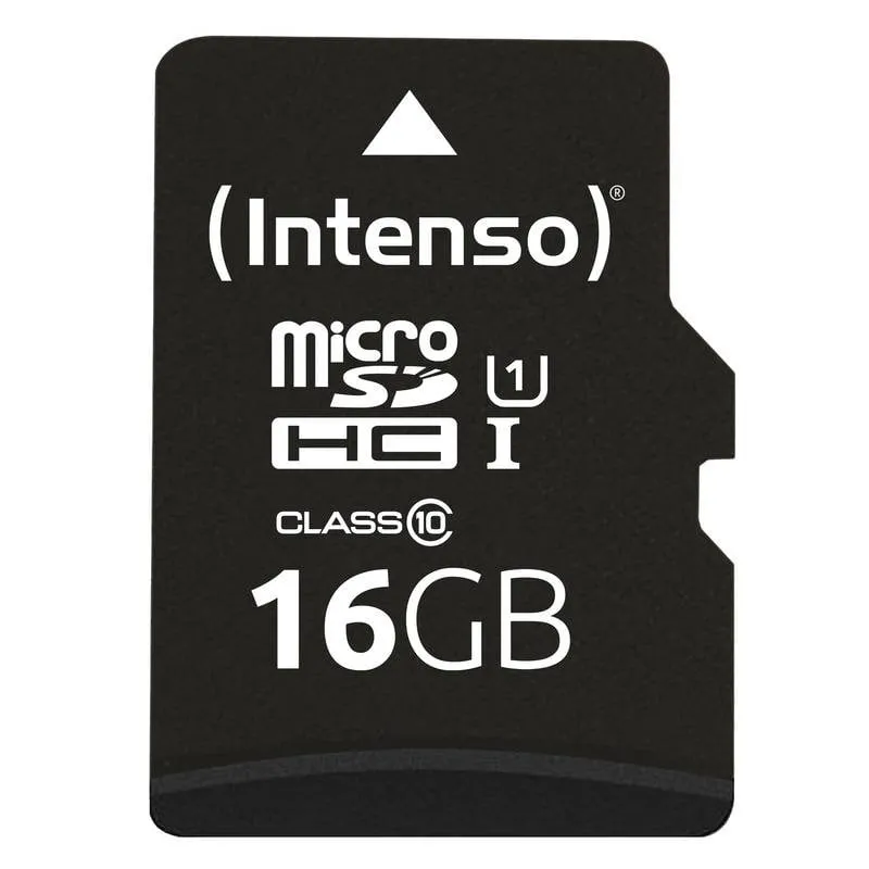 Scheda microSD Intenso 3424470 16 GB Classe 10 UHS-I U1 resistente