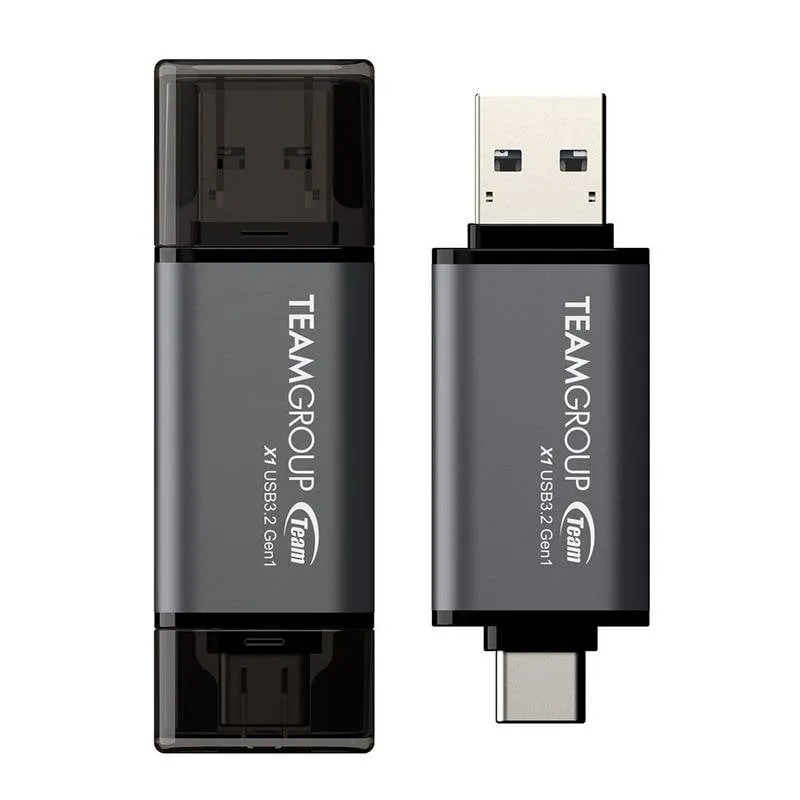 Unità Flash Team Group X1 64 GB USB Type-A e Type-C 3.2 Gen 1