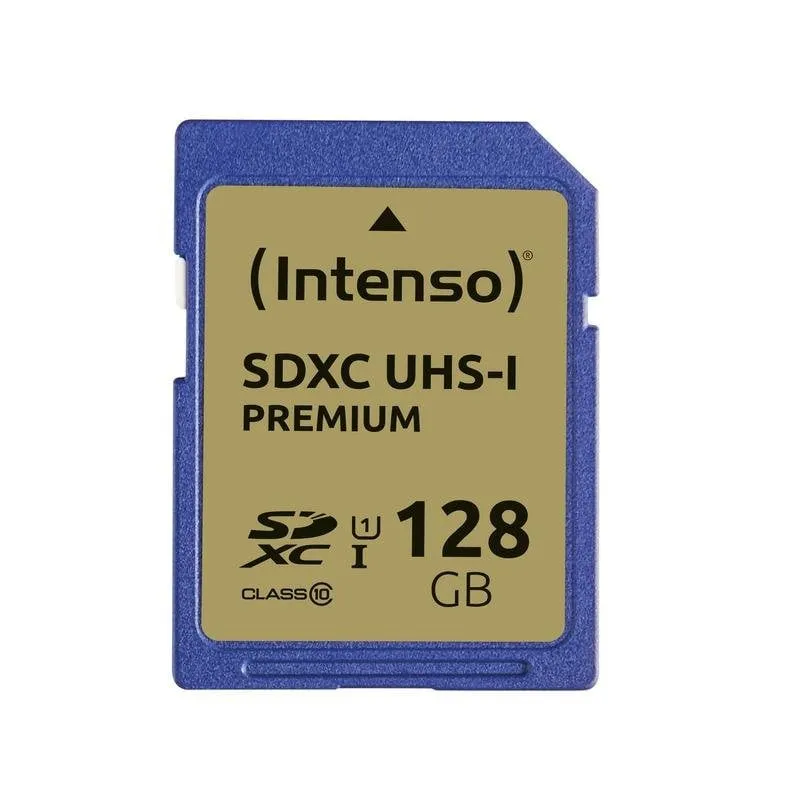 Scheda di memoria Intenso SDXC 128GB Classe 10 UHS-I U1 Blu