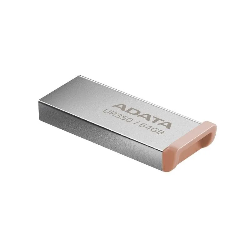Unità Flash USB ADATA UR350 64 GB USB-A 3.2 Gen 1 Metallo Marrone