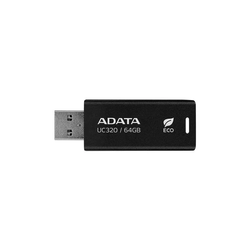 Chiavetta USB ADATA UC320 64 GB USB-A 3.2 Gen 1 nera senza cappuccio