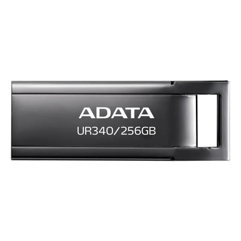 Chiavetta USB ADATA UR340 256 GB USB-A 3.2 Gen 1 nera senza cappuccio