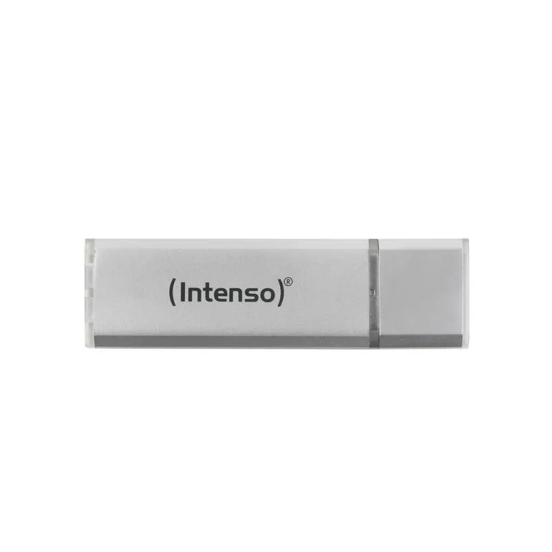 Chiavetta USB Intenso Alu Line 4 GB USB 2.0 Argento con cappuccio