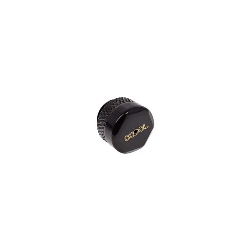 Raffreddamento Liquido Alphacool Racor ottone nero 1/4" 17 mm