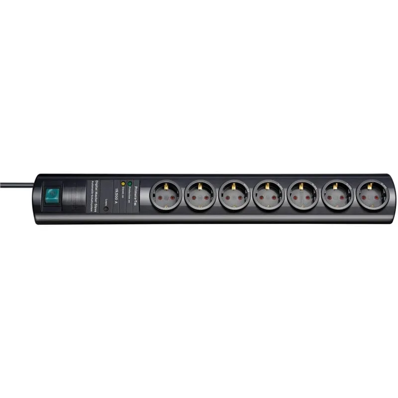Multipresa Brennenstuhl Primera-Tec DigiMaster 7 prese con protezione e interruttore