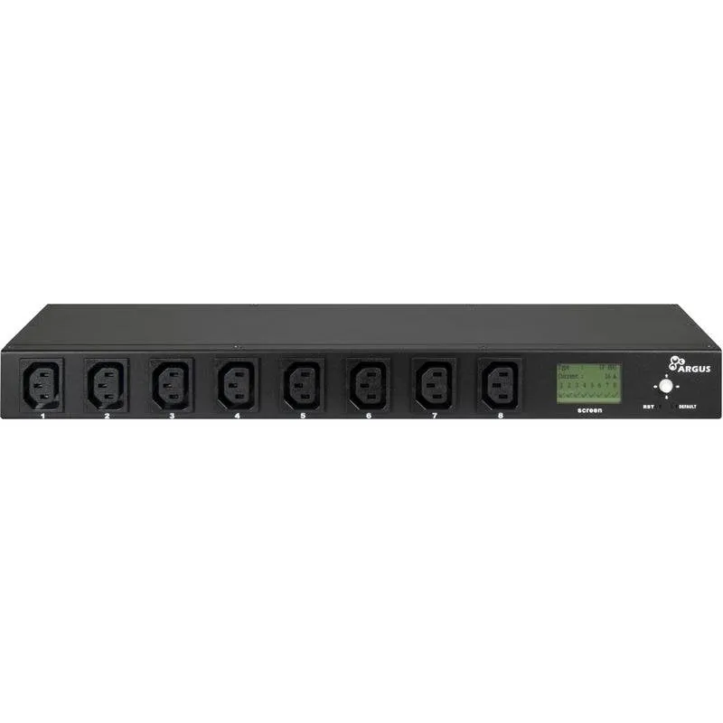 Multipresa Inter-Tech SA-0816 8 prese gestite e monitorate con protezione