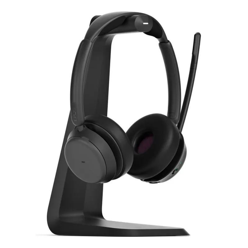 Auricolari EPOS IMPACT 1061T wireless Bluetooth con cancellazione rumore e microfono nero