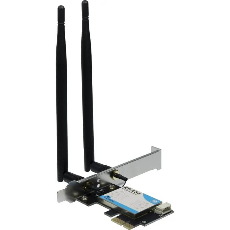 Scheda Rete Inter-Tech EP-134 PCI Express 1800 Mbps Wi-Fi 6 Bluetooth 5.2