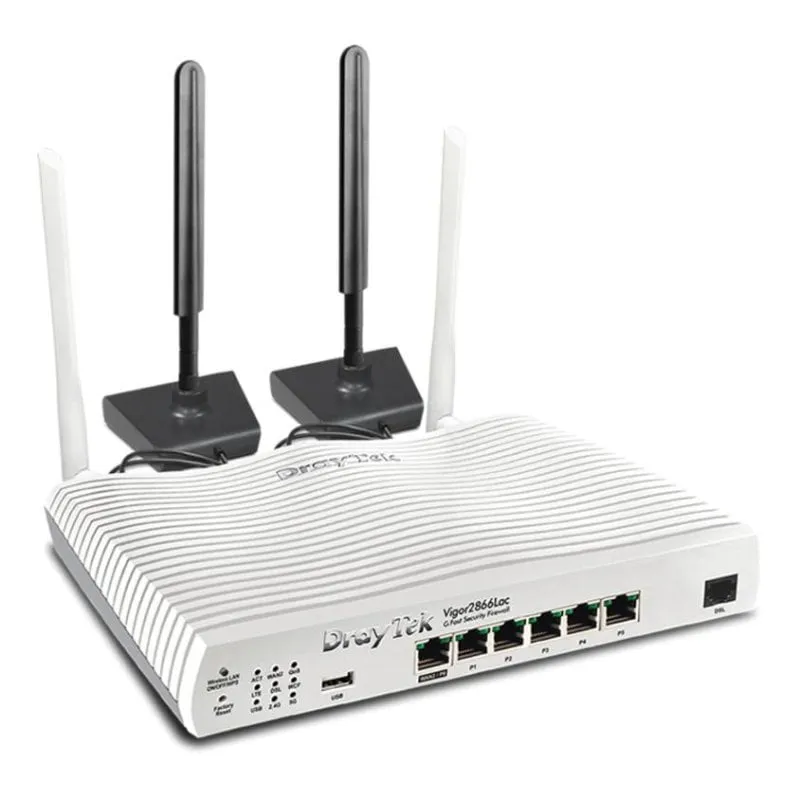 Router DrayTek Vigor 2866L Dual Band WiFi 5 867 Mbps 4G LTE