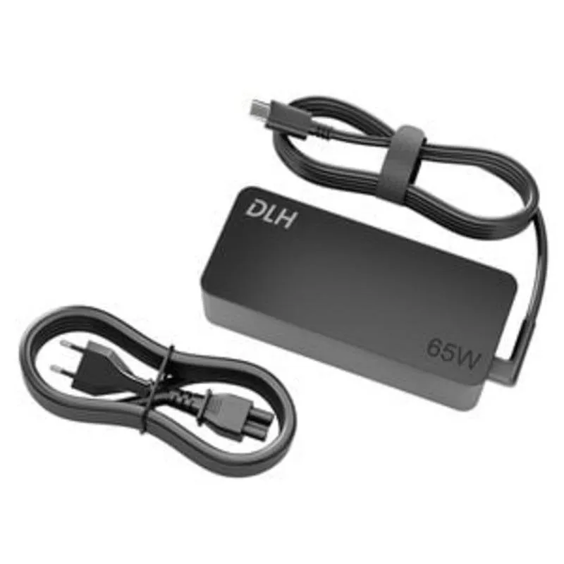 Alimentatore DLH USB-C 65W Power Delivery cavo 1,5 m