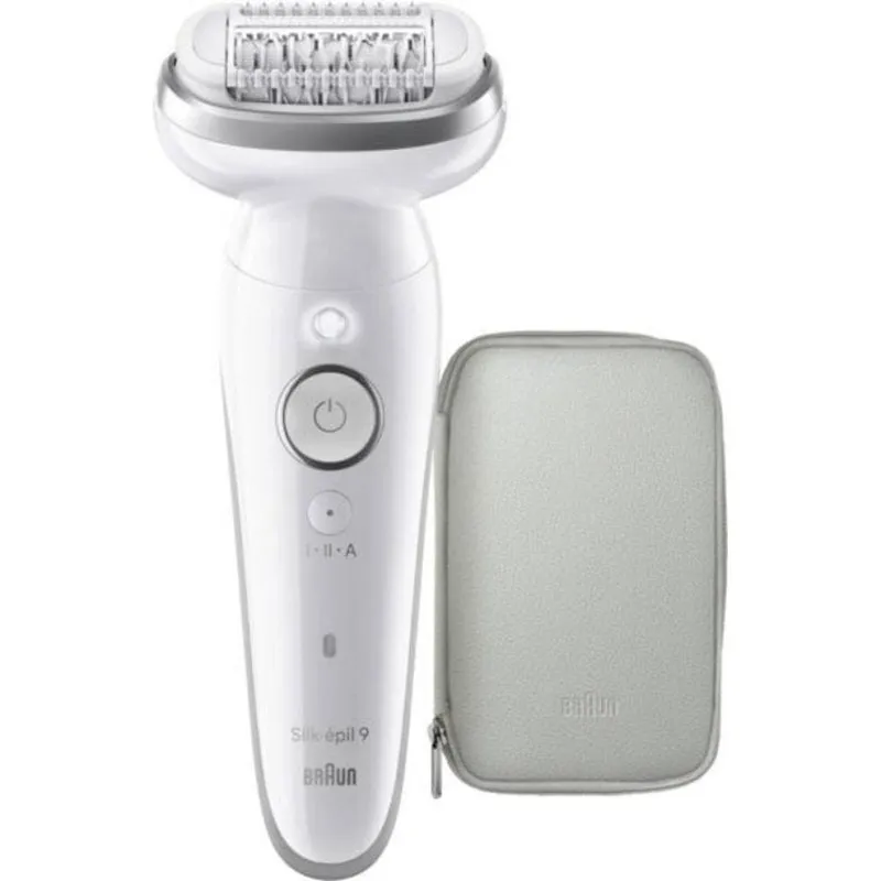 Epilatore Braun Silk-épil 9 SES9-030 Senza Fili 2 Testine Wet & Dry