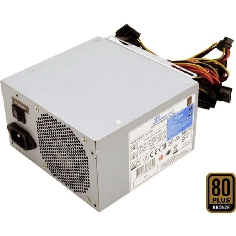 Alimentatore Seasonic SSP-600ET2 600W Certificazione 80 PLUS Bronze ATX