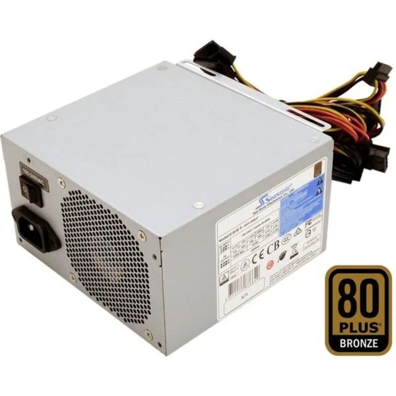 Alimentatore Seasonic SSP-500ES2 500W Certificazione 80 PLUS Bronze ATX12V