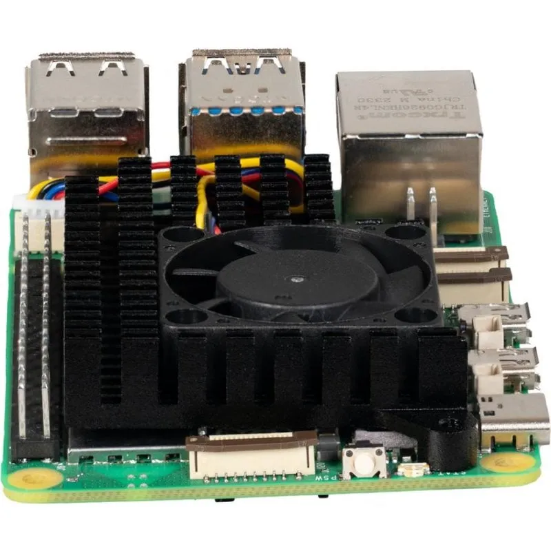 Ventilatore di Raffreddamento Attivo Joy-IT RB-HEATSINK5 per Raspberry Pi 5