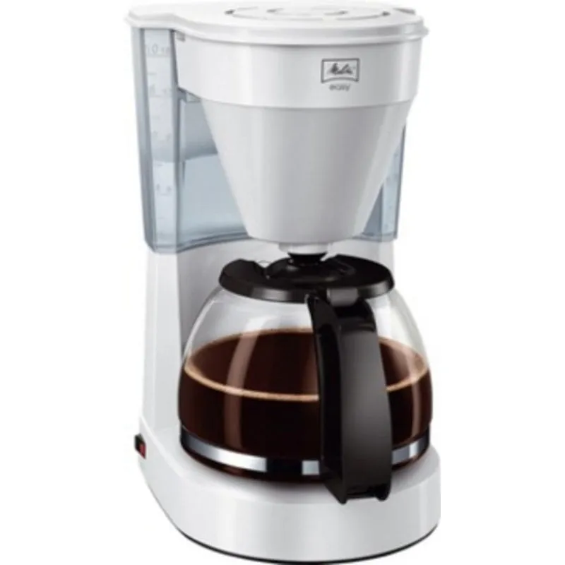 Caffettiera a filtro Melitta Easy II 1,25 L 10 Tazze bianca con spegnimento automatico