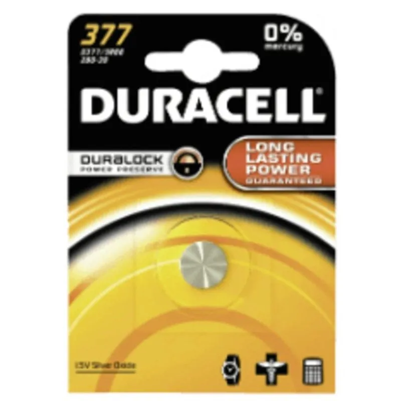 Pila Duracell SR66 Ossido di Argento 1,5V