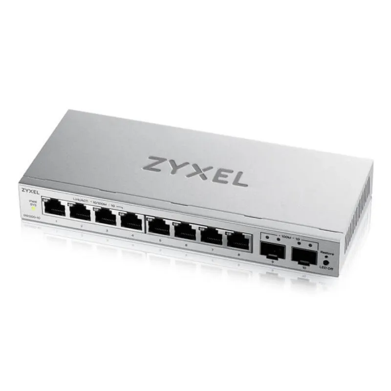Switch Zyxel GS1200-10v3 8 Porte Gigabit 2 SFP
