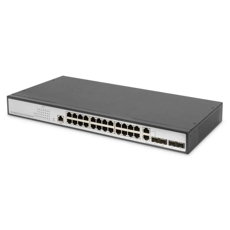 Switch Gigabit Ethernet Digitus DN-80221-3 24 Porte Managed Layer 2