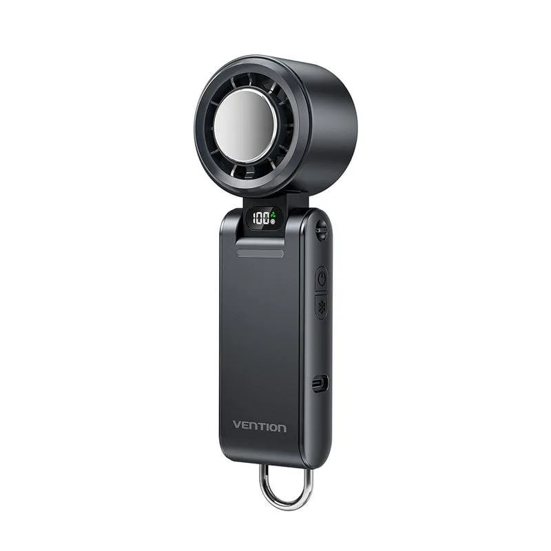 Mini Ventilatore Portatile Vention PBCH0 11,1Wh 13000RPM 100 Velocità Batteria 3000mAh USB-C