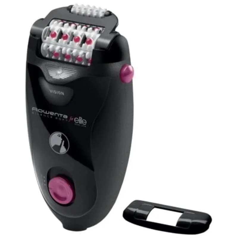 Epilatore Elettrico Rowenta Silence Soft EP5602F1 con Cavo Luce LED Accessorio Ascelle