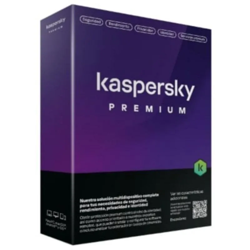 Antivirus Kaspersky Premium 3 Dispositivi 1 Anno
