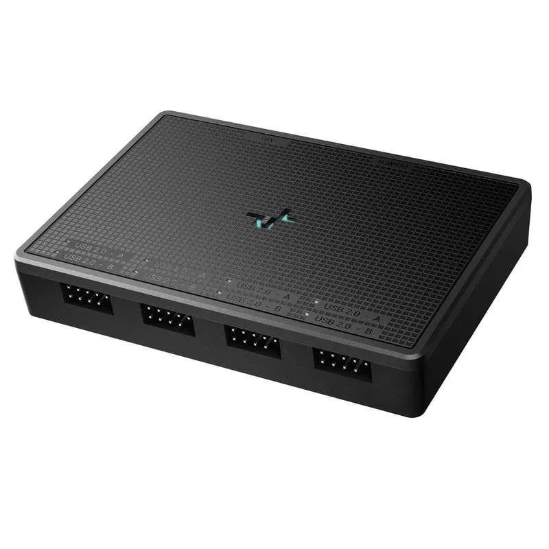 Hub USB DeepCool UH-04 USB-C 2.0 Nero per Case Midi Tower
