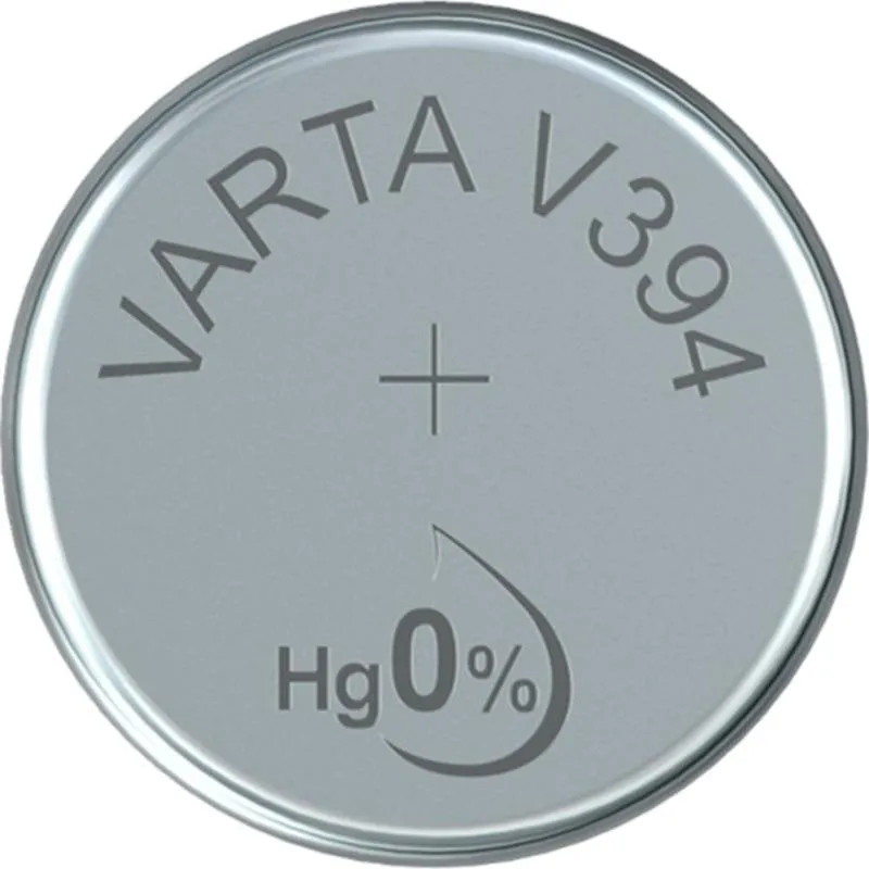 Pila a bottone Varta V394 Ossido di Argento 1,55 V 58 mAh