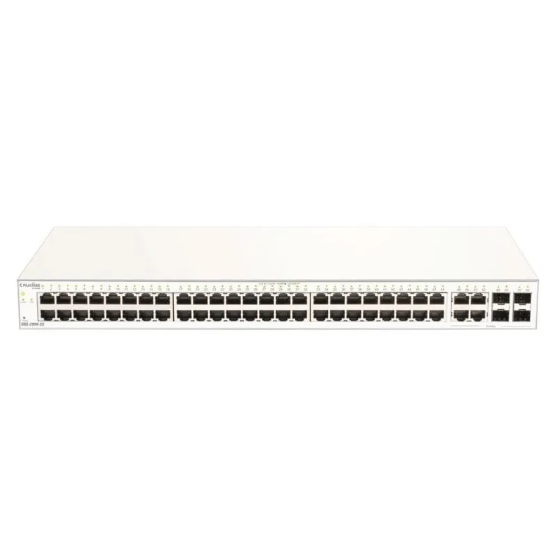 Switch D-Link DBS-2000-52 48 Porte Gigabit Ethernet L2 Gestito